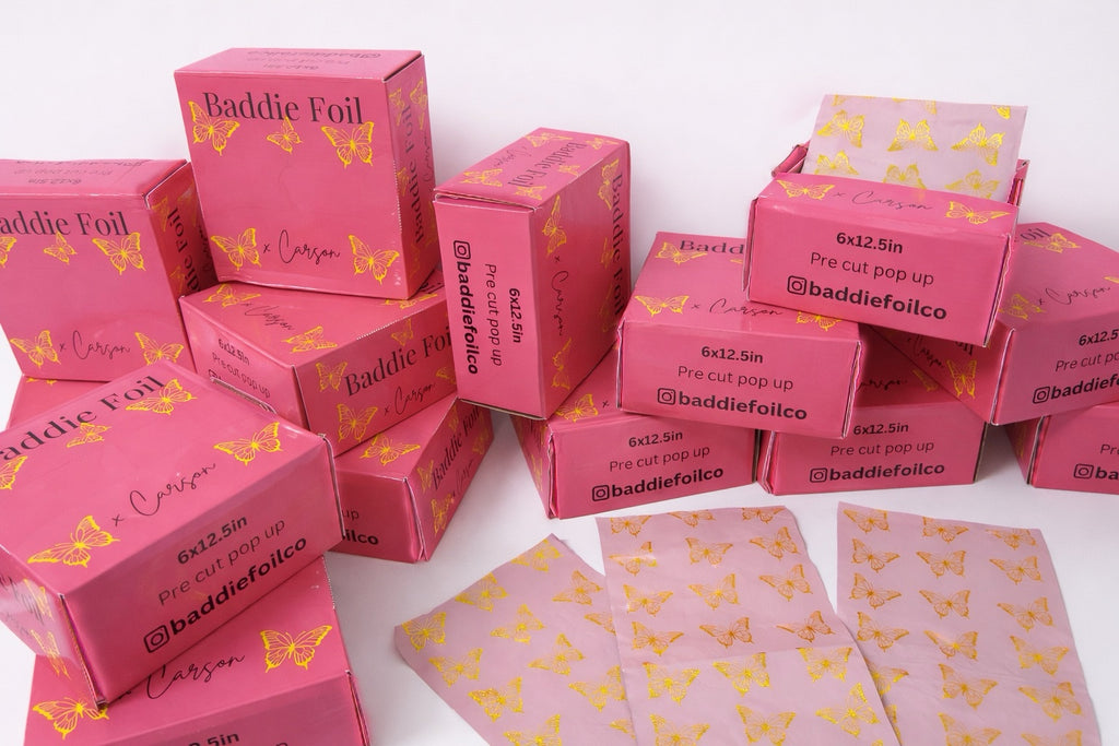 Butterfly Hair Foils